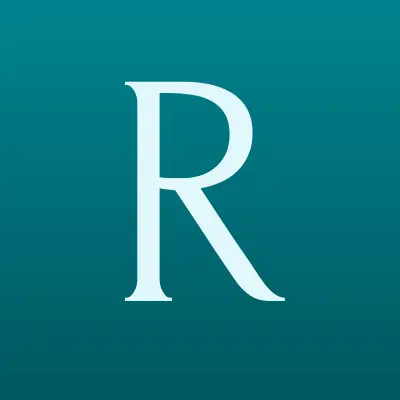 Рив Гош, сеть магазинов парфюмерии и косметики, лого-визитка
